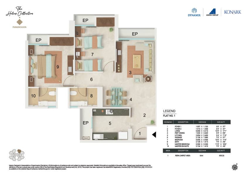 FLAT NO 01